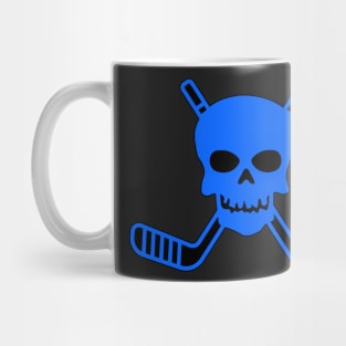 SKULL AND CROSSED HOCKEY STICKS Mug